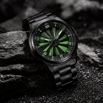 Premium Spinner Watch Black Green