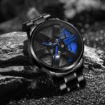 Premium Mons Spinner Watch Black Blue